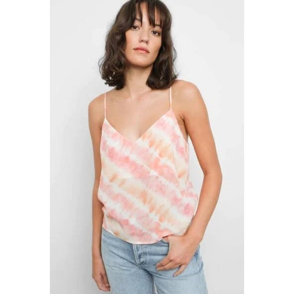 Rails Paola Sunset Tie Dye Camisole Bright Summer Flowy Tank Top Women's Size XL